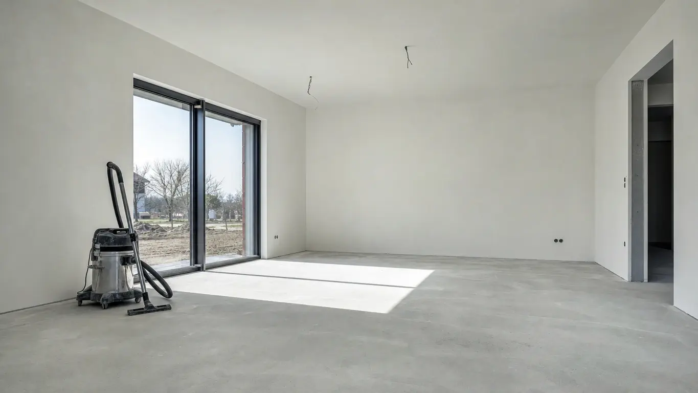 Bauendreinigung Braunschweig Bauendreinigung in einem Braunschweiger Neubau vor der Abnahme
